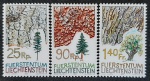 LIECHTENSTEIN - 3 SELOS MINT