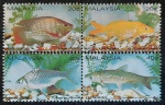 MALASIA - FAUNA - 4 SELOS MINT