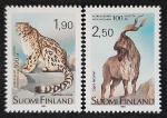 FINLANDIA - FAUNA - 2 SELOS MINT