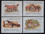 ARGENTINA - FAUNA - 4 SELOS MINT