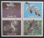 CANADA - AVES - QUADRA MINT