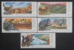 ARGENTINA - FAUNA - 5 SELOS MINT