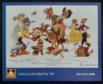 DISNEY - GUYANA - BLOCO MINT