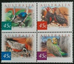 AUSTRÁLIA - FAUNA - QUADRA MINT
