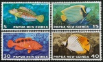 PAPUA-NOVA GUINÉ - PEIXES - SÉRIE COMPLETA MINT