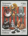 CHILE - ARTESANATO - SÉRIE COMPLETA MINT