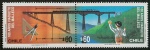 CHILE - 100 ANOS DO VIADUTO MALLECO - SÉRIE COMPLETA COM UM PONTO DE ÓXIDO