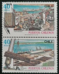 CHILE - PORTOS CHILENOS - SÉRIE COMPLETA MINT