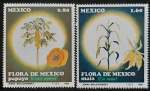 MÉXICO - FLORA - SÉRIE COMPLETA MINT