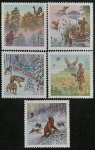 RÚSSIA - FAUNA - SÉRIE COMPLETA MINT