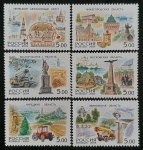 RUSSIA - MONUMENTOS - SÉRIE COMPLETA MINT
