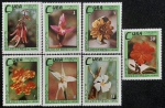 CUBA - FLORES SILVESTRES - SÉRIE COMPLETA MINT