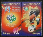 AZERBAIJÃO - COPA DO MUNDO ALEMANHA 2006 - SÉRIE COMPLETA MINT