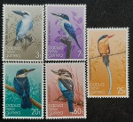 PAPUA-NOVA GUINÉ - AVES - SÉRIE COMPLETA MINT