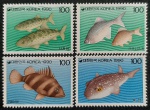 COREIA - PEIXES - SÉRIE COMPLETA MINT