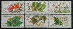 ALEMANHA ORIENTAL - FLORA - SÉRIE COMPLETA COMEÇANDO A ÓXIDAR