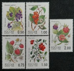 RÚSSIA - FLORA - SÉRIE COMPLETA MINT