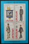 URUGUAI - SEQUICENTENÁRIO DA POLÍCIA - SÉRIE COMPLETA COM PONTO ÓXIDO