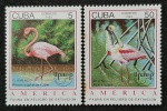 CUBA - FAUNA - SÉRIE COMPLETA COM PONTO DE ÓXIDO