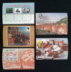 B79/80/81/82/83 - CINCO BLOCOS NOVOS TODOS DE 89 - RHM 46 UF