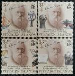 PITCAIRN - FAUNA - BLOCO - ABAIXO DO FACIAL