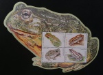 NAMIBIA - FAUNA - BLOCO - ABAIXO DO FACIAL
