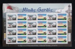 FOLHA DE PERSONALIZADO - C-2855 - MINAS GERAIS HORIZONTAL - MINT - RHM 144 UF