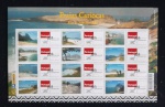 FOLHA DE PERSONALIZADO - C-2927/38 - PRAIAS CARIOCAS - MINT - RHM 72 UF