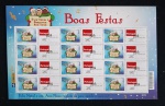 FOLHA DE PERSONALIZADO - C-3063 - BOAS FESTAS - MINT - RHM 72 UF