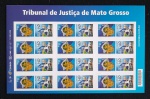 FOLHA DE PERSONALIZADO - C-3409 - TRIBUNAL DE JUSTIÇA DO MATO GROSSO - MINT - RHM 72 UF