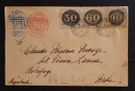 ENVELOPE COM A SÉRIE DO CENTENÁRIO DO OLHO DE BOI - LINDA PEÇA