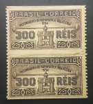 QUADRA DE SELO COM FALHA DE IMPRESSÃO - AVALIADO R$ 400