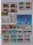LOTE DE SELOS DE ANTIGUA/BARBUDA COM 16 SÉRIES E 6 BLOCOS TEMÁTICOS NOVOS