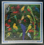 GUIANA - AVES - FOLHINHA COM 20 SELOS MINT