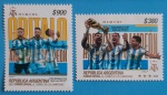 COPA DO MUNDO DO QATAR - ARGENTINA CAMPEÃ - 2 SELOS