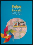COLEÇÃO DE SELOS DO ANO DE 2021 LACRADA - EMITIDA PELO CORREIO