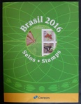COLEÇÃO DE SELOS DO ANO DE 2016 LACRADA - EMITIDA PELO CORREIO