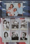 FAMILIA KENNEDY FOLHA COM 6 SELOS MINT