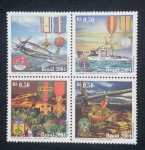 SETENANT - BRASIL NA SEGUNDA GUERRA MUNDIAL - 4 SELOS MINT