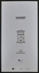 PROTETOR DE SELOS MAXIMAPHIL FUNDO PRETO COM 10 TIRAS DE 210 mm. por 87mm.