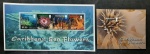 MONTSERRAT - FLORA MARINHA - FOLHINHA COM 4 SELOS + BLOCO - MINT