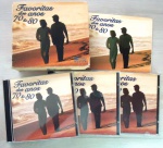 3 cds Favoritas dos Anos 70 e 80 - com encarte