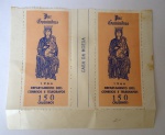 Par de Blocos Mint - Natal 1966 - marcas do tempo - 28 UFs