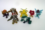 7 mini monstros Garudamon Digimon - 3 a 5 cm