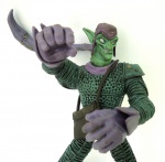 Personagem Marvel Legends (vinil) articulado Green Goblin (Norman Osborn) inimigo Spiderman - 16cm