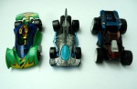 Lote com 3 carrinhos Hot Wheels - maior 8 cm