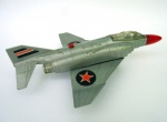 Avião Caça da Estrela - funcionando (pilha) 18 x 13 cm - sem garantias futuras