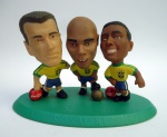Trio Coca Cola - Copa dos EUA - Tetra do Brasil - Ronaldo / Romário e Dunga