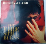LP VINIL - RUSS BALLARD - THE FIRE STILL BURNS - IMPORTADO PROMO - EMI AMERICA 1985 - 99%