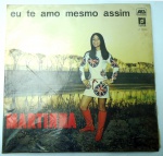 LP Vinil - 1º da Martinha - Eu te amo mesmo assim - Rozenblit 1967 - 100% capa e disco e letras raro 